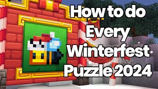 How to do All Hive Winterfest Puzzles 2024 [upl. by Ellenor434]