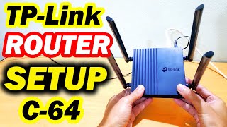 TPLink Archer C64 Setup and Full Configuration [upl. by Uranie]