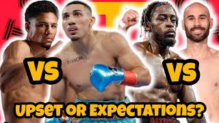 TEOFIMO LOPEZ VS JAMAINE ORTIZ amp KEYSHAWN DAVIS VS JOSE PEDRAZA WHO WINS [upl. by Ddene]