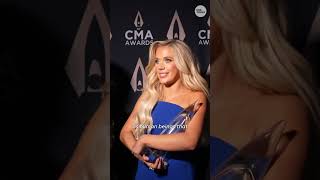 Megan Moroney talks about CMA win Shorts [upl. by Xylia]