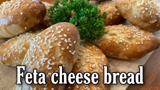 Feta cheese bread recipe  simple and very tasty bread recipes [upl. by Lovell]