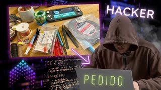 ¡El HACKERMAN de consolas Mira todo lo que usa OMG [upl. by Akihsal]