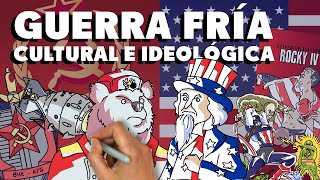 Estados Unidos vs Unión Soviética La Guerra Fría cultural e ideológica [upl. by Eirallam]