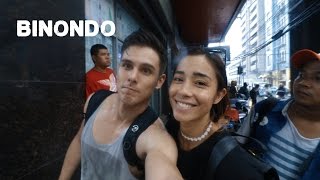 OUR FIRST DATE  Exploring Binondo Manila [upl. by Rawlinson408]