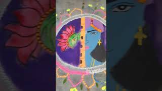 Happy diwali at school diwali rangoli trendingreels shortreels viralreels explore shorts [upl. by Adneral957]