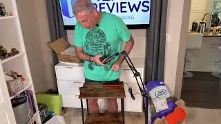 Magnifying Lamp with Stand Review amp Unboxing 4K [upl. by Ward]