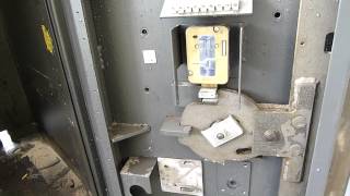 NCR ATM Strongbox Teardown [upl. by Legnalos]