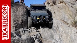 The Squeeze on the Pinyon Mountain Jeep Badge of Honor Trail Raw Footage [upl. by Osicnarf]