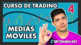 Curso de Trading PREDECIR EL PRECIO  MEDIAS MÓVILES  Criptomonedas Clase 4 [upl. by Damien500]