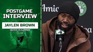 Jaylen Brown on Kristaps Porzingis Return quotCookies amp Cream is back baby Let’s get it” [upl. by Annunciata]