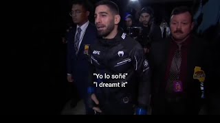 Ilia Topuria quotYo lo soñéquot  Entrada UFC 298 [upl. by Antin433]