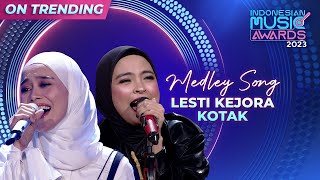 DUA DIVA LESTI KEJORA x KOTAK  Medley Song  INDONESIAN MUSIC AWARDS 2023 [upl. by Eskil351]