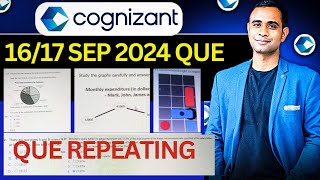 🔥COGNIZANT 1617 September Exam Questions  Complete Paper Solved🔥 [upl. by Gilletta]