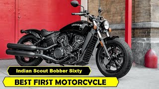 2024 Best first motorcycle Indian Scout Bobber Sixty [upl. by Nodal]