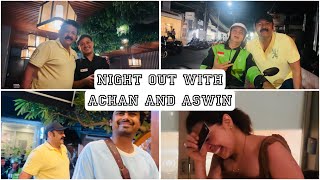 Night out with Achan amp Aswin  Diya Krishna  Ozy Talkies [upl. by Blasien]