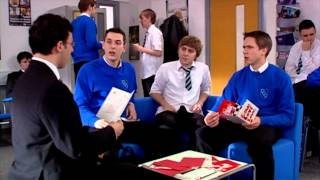 Jay reads his Valentines Day cards  The Inbetweeners The Complete Series classic TV clip [upl. by Eissel647]