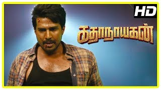 Katha Nayagan Movie Scenes  Vishnu assaults Aruldoss and his gang  Soori [upl. by Jit173]