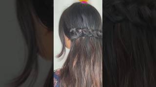 Open hair Hairstyle for Festive Season 😍❤️ hairstyle hairlove hairtutorial festive sumedhafam [upl. by Amilas492]