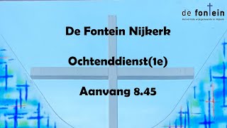 Online dienst1e De Fontein Nijkerk 2411 [upl. by Atiuqet]