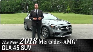 Review AllNew 2018 MercedesAMG GLA 45 SUV  Minneapolis Minnetonka Wayzata MN [upl. by Adnamma264]