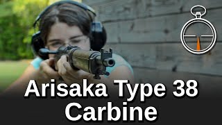 Minute of Mae Japanese Arisaka Type 38 Carbine [upl. by Salhcin]