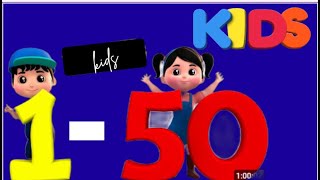 Counting Numbers 150 for kids [upl. by Rocco]