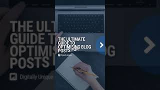 The Ultimate Guide to Optimising Blog Posts for SEO [upl. by Son]