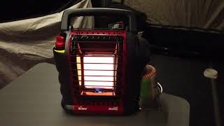 Mr Heater Portable Buddy  Tip bei einfrierenden Gaskartuschen [upl. by Okoyik392]