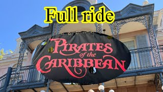 Pirates of the Caribbean ride  4K new 2024  Magic Kingdom Walt Disney World  Disney Day 1 [upl. by Nagy]