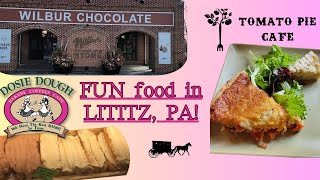 Lititz Pennsylvania  Chocolate Factory amp FUN FOOD stops you cant miss lititzpa amishcountry [upl. by Imoan]