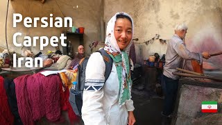 The secret of Carpet making in the worlds largest roofed bazaar in Tabriz EP16 [upl. by Diane-Marie360]