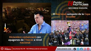 🔴 EnVivo  Diciembre comenzará con apagones de 7 horas a nivel nacional [upl. by Doble]