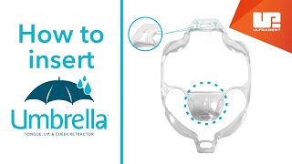 How to Insert Umbrella Tongue Lip amp Cheek Retractor [upl. by Rehoptsirhc]