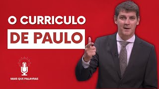 O CURRICULO DE PAULO  Pr Marcelo Ferreira [upl. by Ernaline]