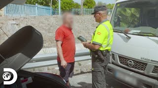 Un camionero sin cinturón y ebrio suplica que no lo citen al juzgado  Control de Carreteras [upl. by Etnoed645]