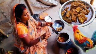 Mansha TarkariDesi Kukuda JholaDesi Chicken Masala [upl. by Oeramed]