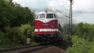 Dieselpower 118 770 auf der Rübelandbahn [upl. by Natsyrk]