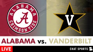 Alabama vs Vanderbilt Live Streaming Scoreboard PlayByPlay Highlights  2024 CFB Week 6  SEC [upl. by Ylloh]