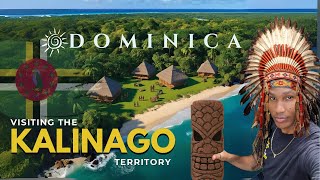 VISITING THE KALINAGO TERRITORY  DOMINICA 🇩🇲 [upl. by Angus]