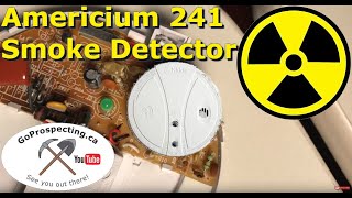 Americium 241 in Smoke Detectors [upl. by Nnayram]