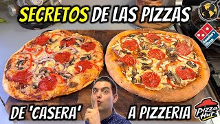 Mejora tus PIZZAS Caseras con Estos 8 SECRETOS de los Negocios de Pizzas [upl. by Enetsirhc]