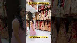 Manish Market Mumbai cheapest shopping manishmarket mumbai lehenga [upl. by Lambart]