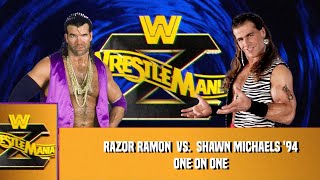 WWE 2K24 Razor Ramon vs Shawn Michaels Next Gen P55 Gameplay 1080P 60FPS [upl. by Navarro]