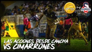 LAS ACCIONES DESDE CANCHA  DORADOS 10 CIMARRONES [upl. by Atteuqal659]