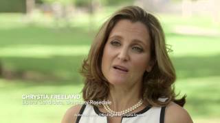 Chrystia Freeland Investing in our Middle Class [upl. by Avad]