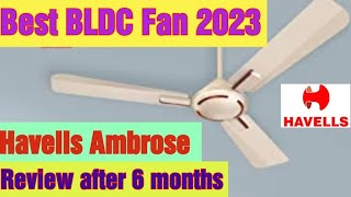 Best BLDC Ceiling Fan 🌟🌟Havells Ambrose BLDC Ceiling Fan 🌟🌟 Review 🌟🌟 Havells 🌟🌟 [upl. by Yanehc]