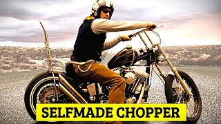 Selfmade Harley Davidson Chopper  full transformation [upl. by Dulcy]