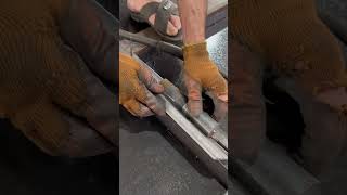 How To Properly Weld a HINGE [upl. by Delwin]