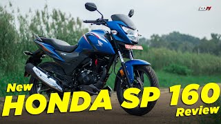 HONDA SP 160 Bs6 OBD2 Model Malayalam Review  One D Malayalam [upl. by Barbarese]