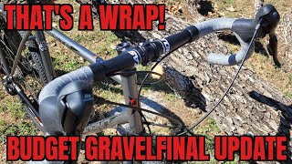 Giordano Trieste Budget Steel Gravel Bike  188  New Handlebars amp Final Thoughts [upl. by Mansoor833]